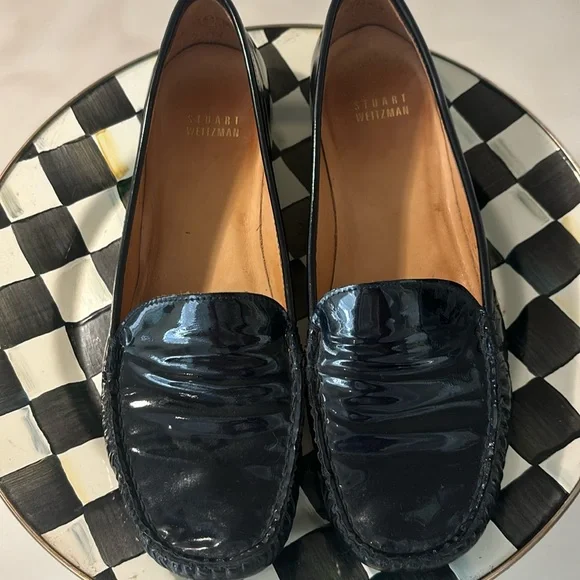 Stuart Weitzman patent leather loafers - Picture 1 of 7